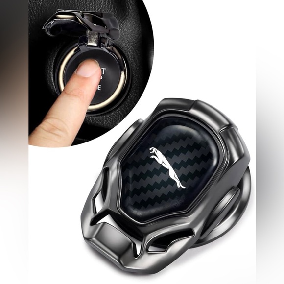 Jaguar Motorsports Car Engine Start Stop Button Cover Push NWT - Picture 5 of 8